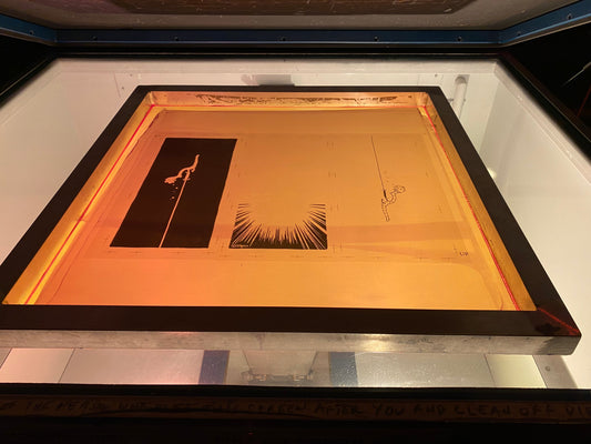Starting a new screen print - called nibbler